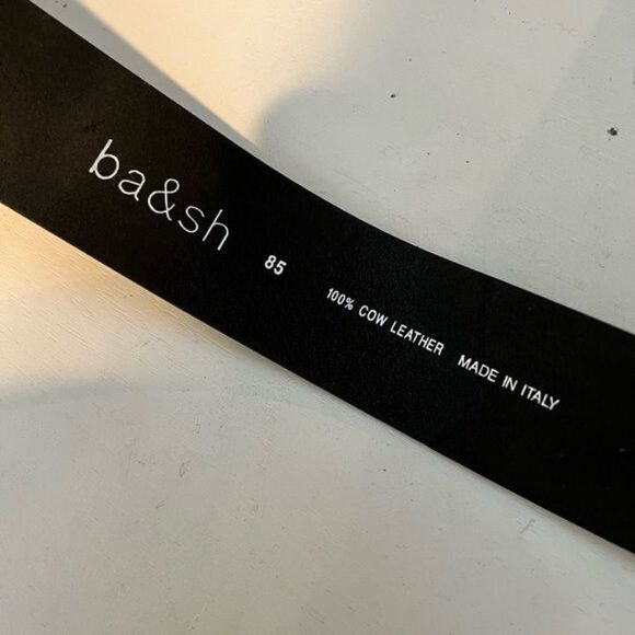 ba&sh Manteau Yumi Muscade Patterned Knit Coat Medium - Picture 14 of 14